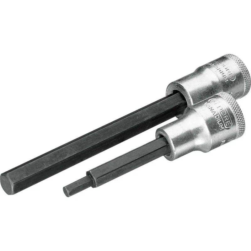 Soquete hexagonal longo 12 mm com encaixe 1/2" IN19L 016360 - GEDORE - GEDORE - Ferramentas Manuais