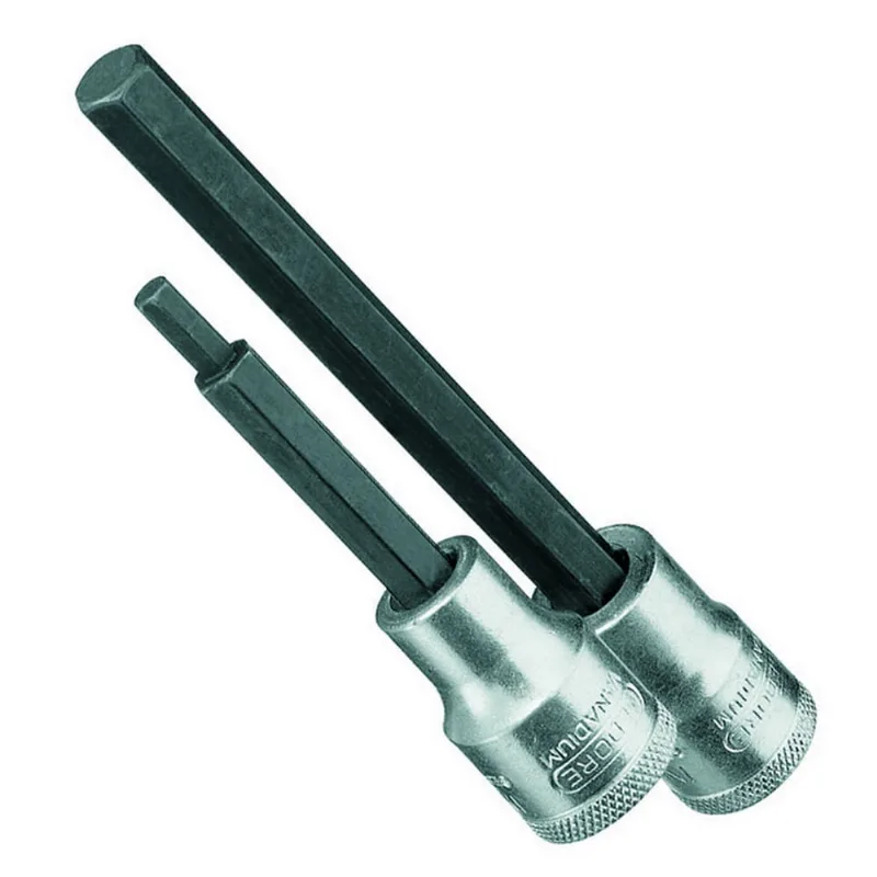Chave Soquete Hexagonal Longa Encaixe 1/2" Gedore 016460 7/16" 016460