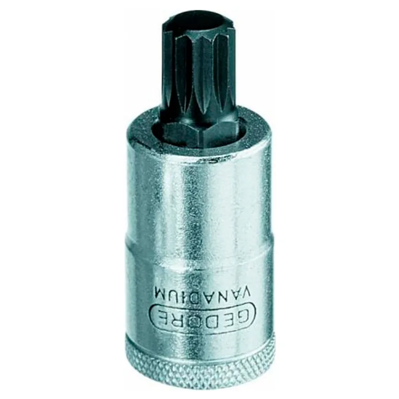 Chave Soquete Multidentada XZN Encaixe 1/2" Gedore 016720 8MM 016720