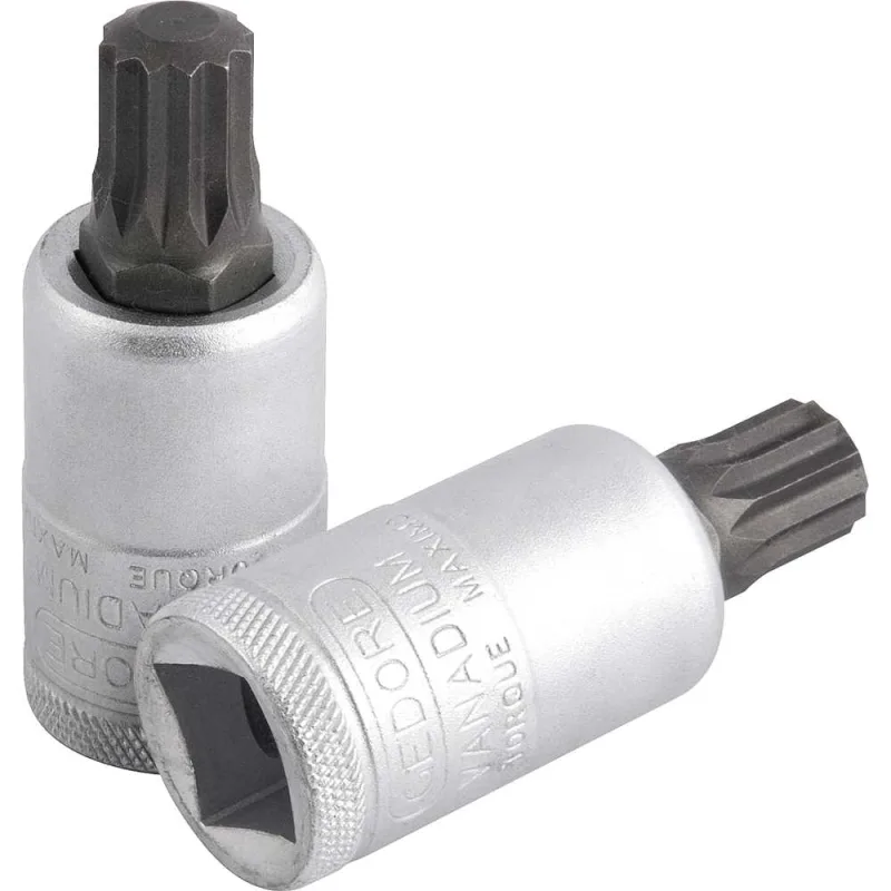 Soquete multidentado curto com encaixe de 1/2" 12 mm,INX19-12 - GEDORE - GEDORE - Ferramentas Manuais