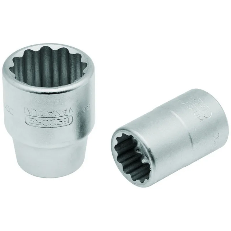 Soquete Estriado Encaixe 3/4" - 21mm Gedore 017017 017017 - GEDORE