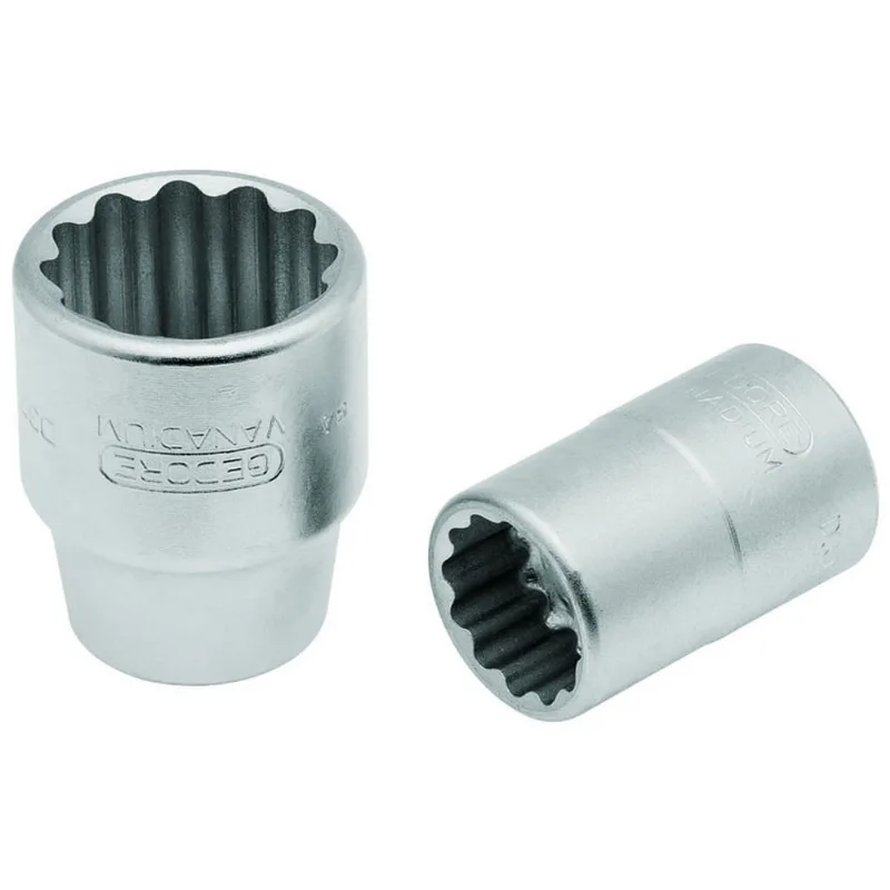 Soquete Estriado Encaixe 3/4" - 1.3/16" Gedore 017068 017068