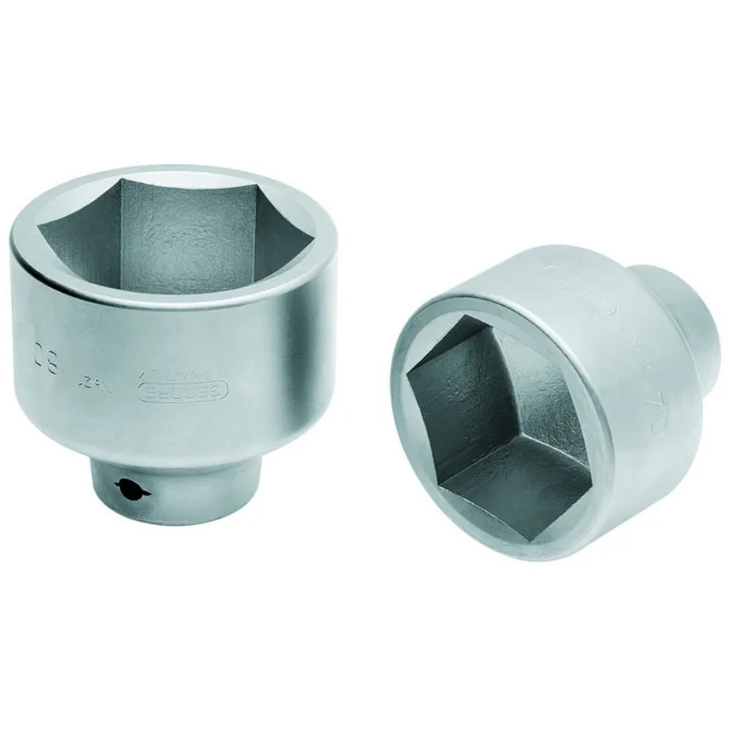 Soquete Sextavado Encaixe 1" Gedore 018010 80MM 018010