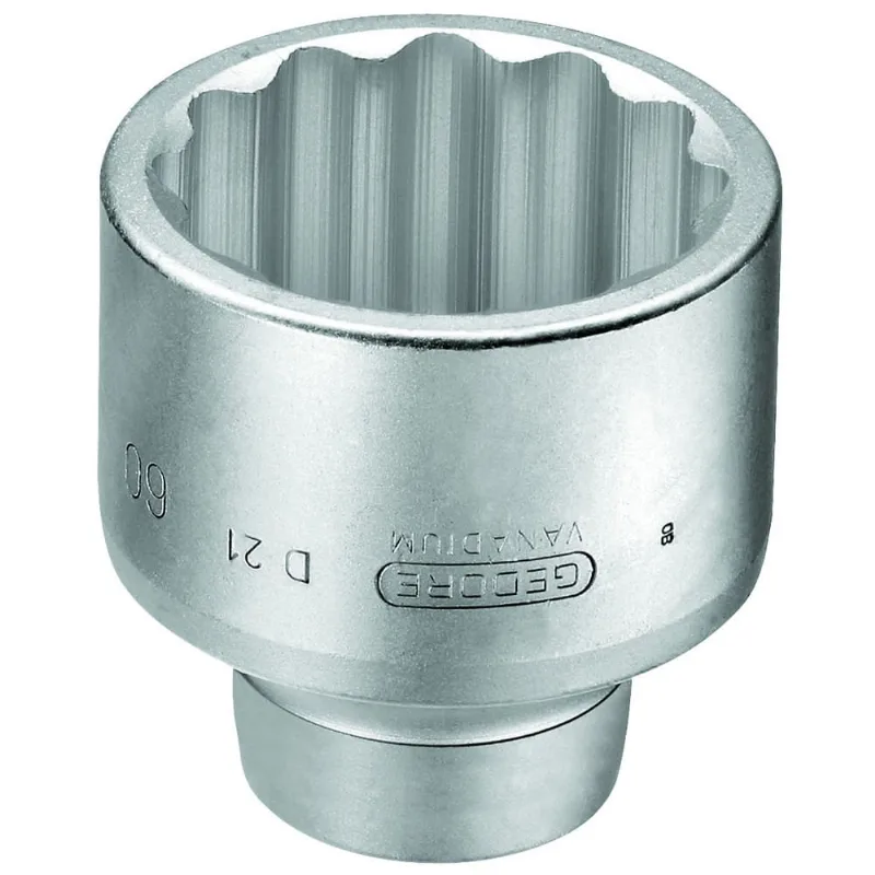 Soquete Estriado Encaixe 1" - 1.11/16" Gedore 018054 018054