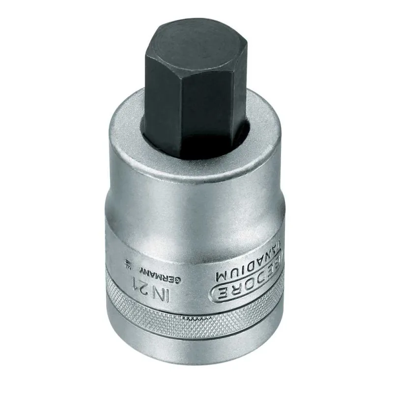 Soquete Allen Curto 1"x19mm - Gedore - GEDORE