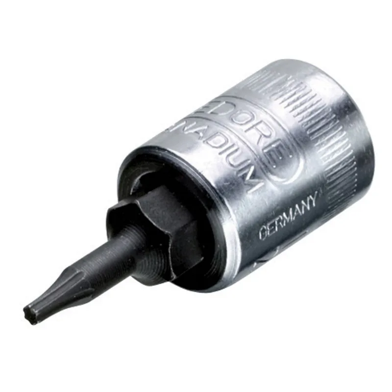Soquete Hexalobular 1/4"- T-25 Interno ITX - Gedore