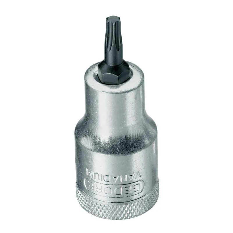 Soquete Hexalobular 1/2" T-45 Interno - Gedore - GEDORE - Ferramentas Manuais