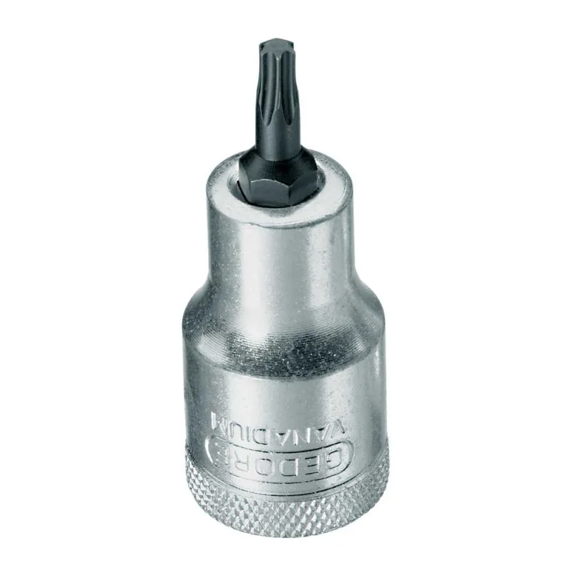 Soquete hexalobular macho com encaixe de 1/2" TX19 T-55 - GEDORE - GEDORE - Ferramentas Manuais