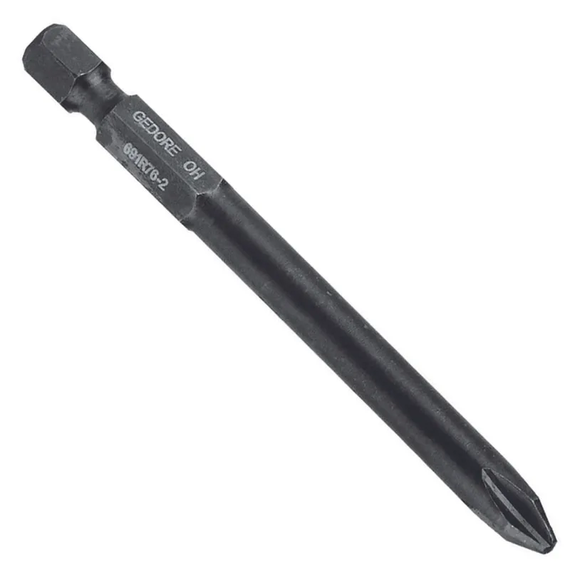 Bits fenda Sextavado Encapado 1/4" Gedore 9,5X76,2mm 025580