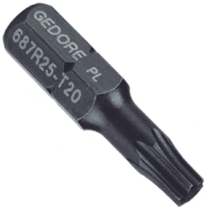 Bits Torx Sextavado Encapado 1/4" Gedore T40X25,4mm 025892