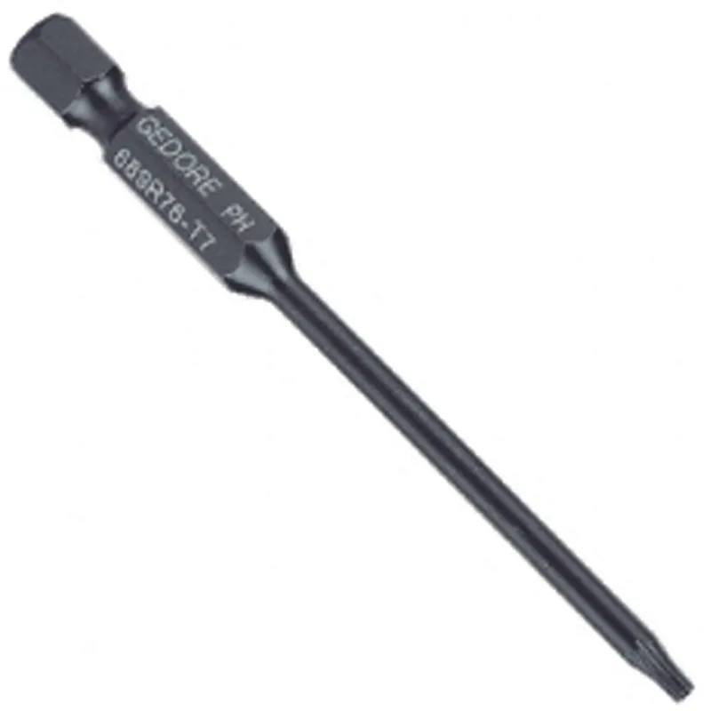Bits Torx Sextavado Encapado 1/4" Gedore T25X76,2mm 025933