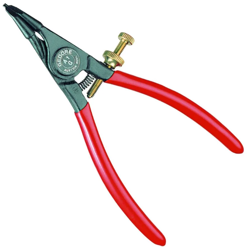 Alicate Para Anéis Externos Ponta Curva Com Regulagem 140mm Gedore 029201 029201
