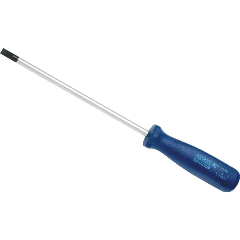 Chave de fenda 1/4" x 6" aço cromo vanádio para terminais 150B GEDORE - GEDORE - Ferramentas Manuais