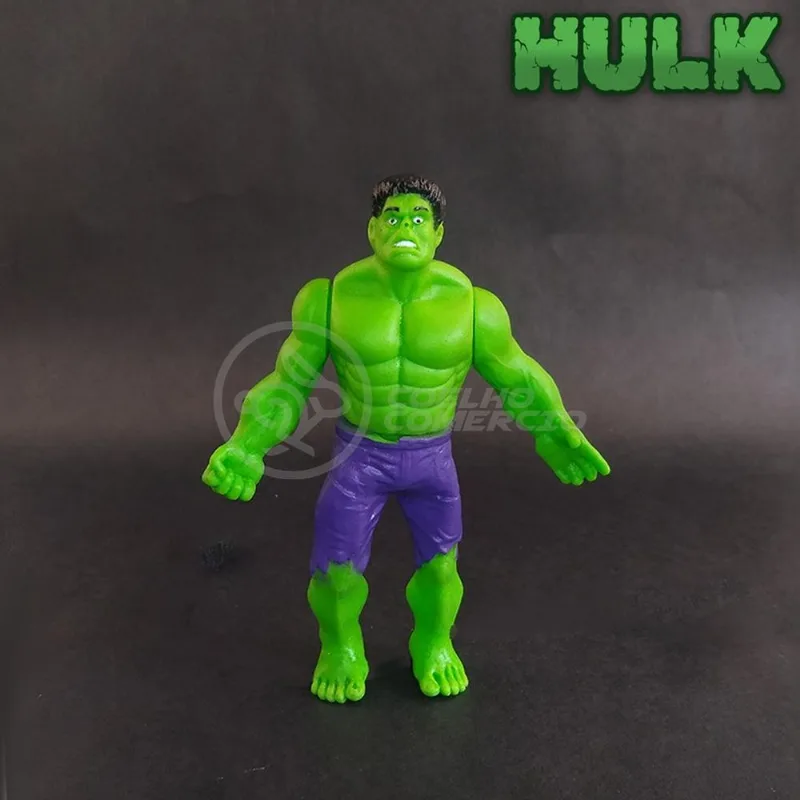 Kit Boneco Colecionável Hulk 15Cm Caneca Vingadores 350Ml 7