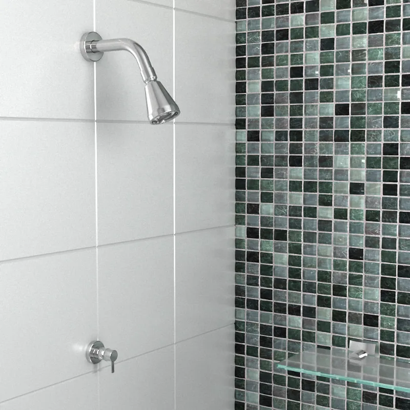 Ducha de parede com regulador Mandachuva Light Tigre