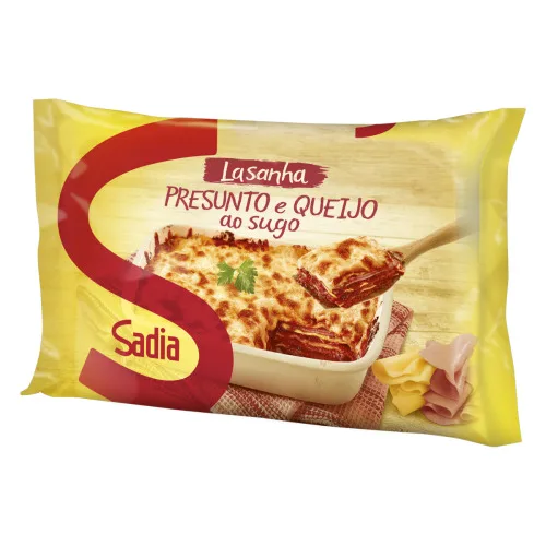 Lasanha Sadia 600gr Pres E Qj Ao Suco - SADIA - Frios E Laticínios