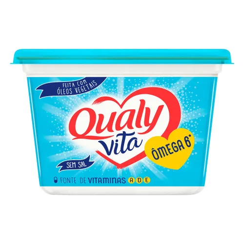 Creme Vegetal Qualy Vita S/sal 500g - QUALY