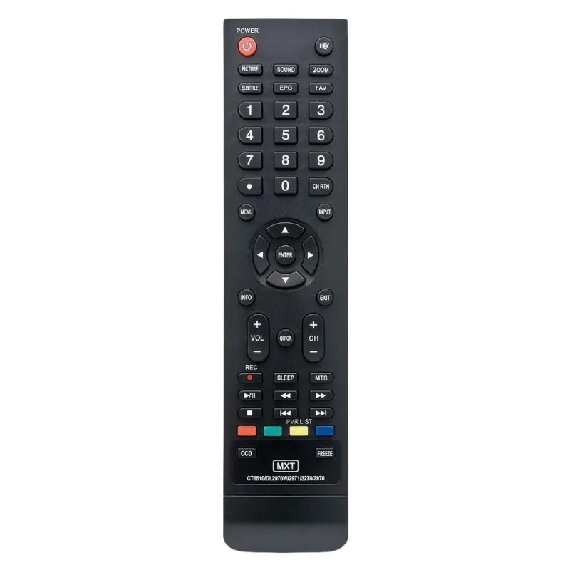 Controle Remoto Mxt 01252 Tv Led Semp Toshiba Ct6510/.