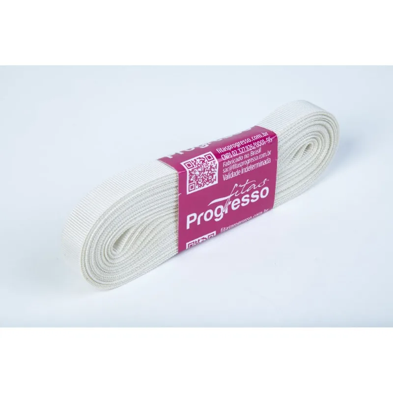 FITA DE GORGURAO LISO PROGRESSO 11MM COM 10 METROS 150 - Palha