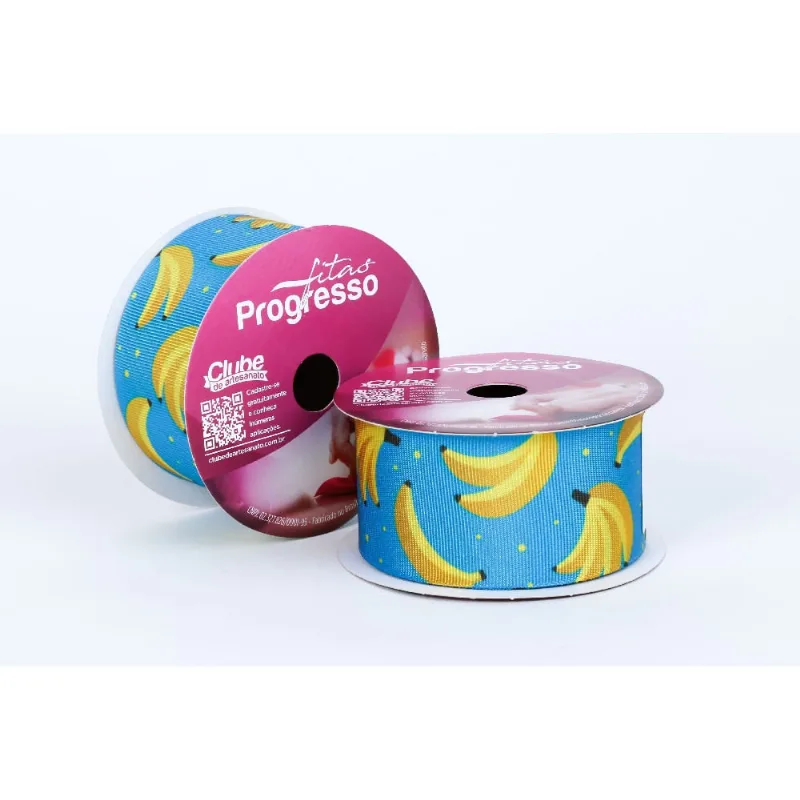 FITA DE GORGURAO BANANA PROGRESSO 38MM COM 10 METROS Unica