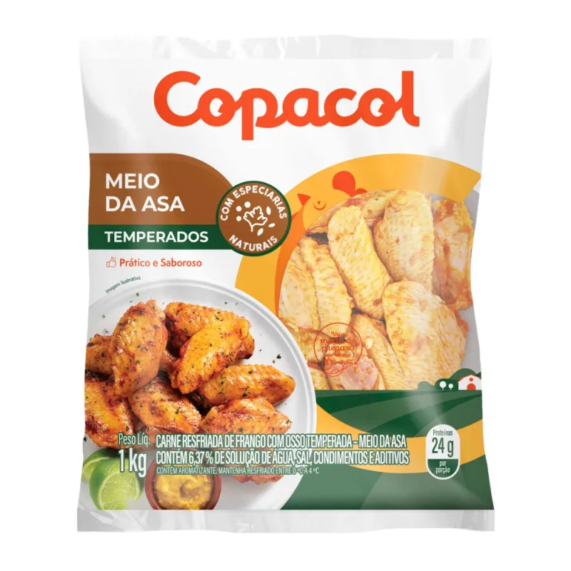 MEIO DA ASA COPACOL KG TEMPERADA - Copacol