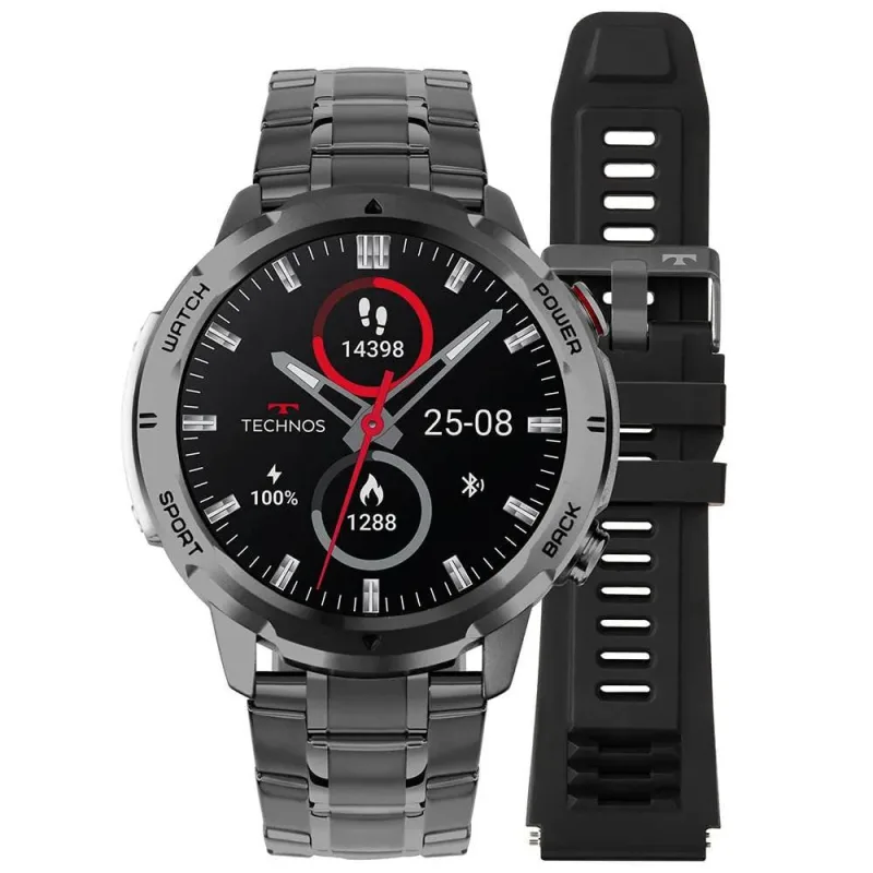 Relógio Masculino Technos Smartwatch TSPORTSCAB/6F - Technos - Relógios