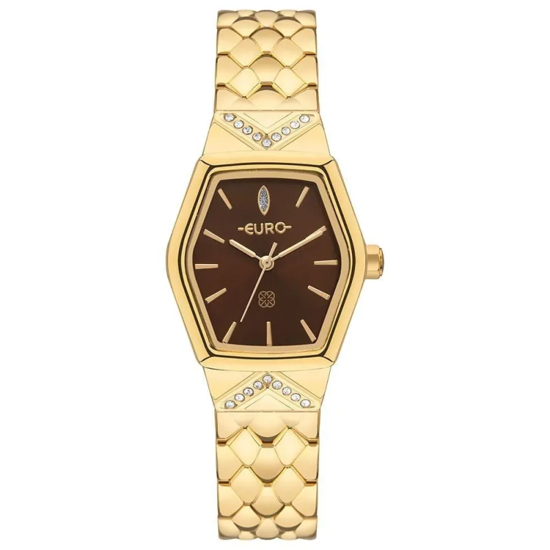 Relógio Euro Feminino Serpentes Dourado - Eu2035zad-4m Relógio Euro Feminino Unique Dourado - Eu2035zad-4m - Euro - Relógios