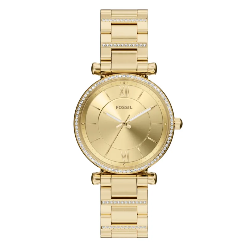 Relógio Fossil Feminino Carlie Dourado - ES5465/1DN
