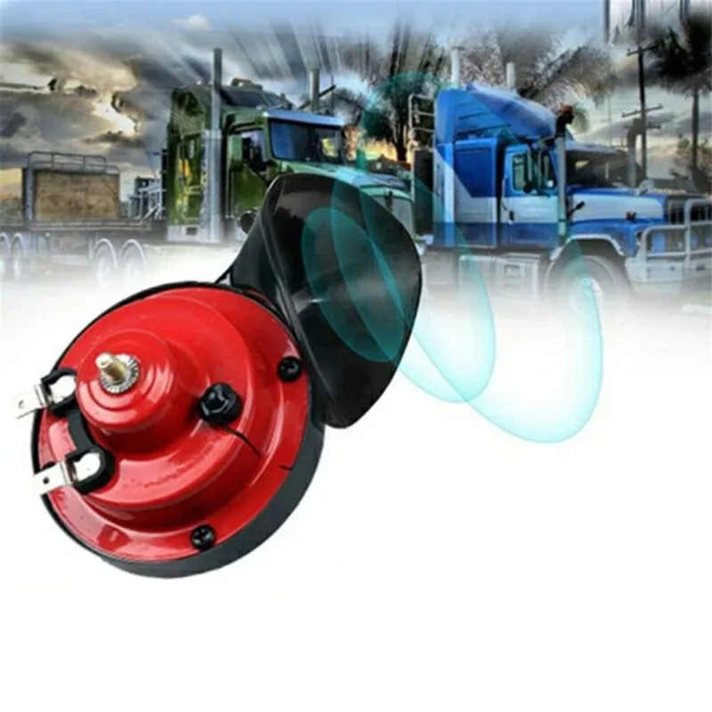 Alto 110db 12v Preto Elétrico Caracol Chifre Air Raging So