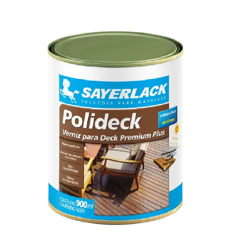 verniz semi brilho polideck 900ml renner ipe - SB2316031DQT