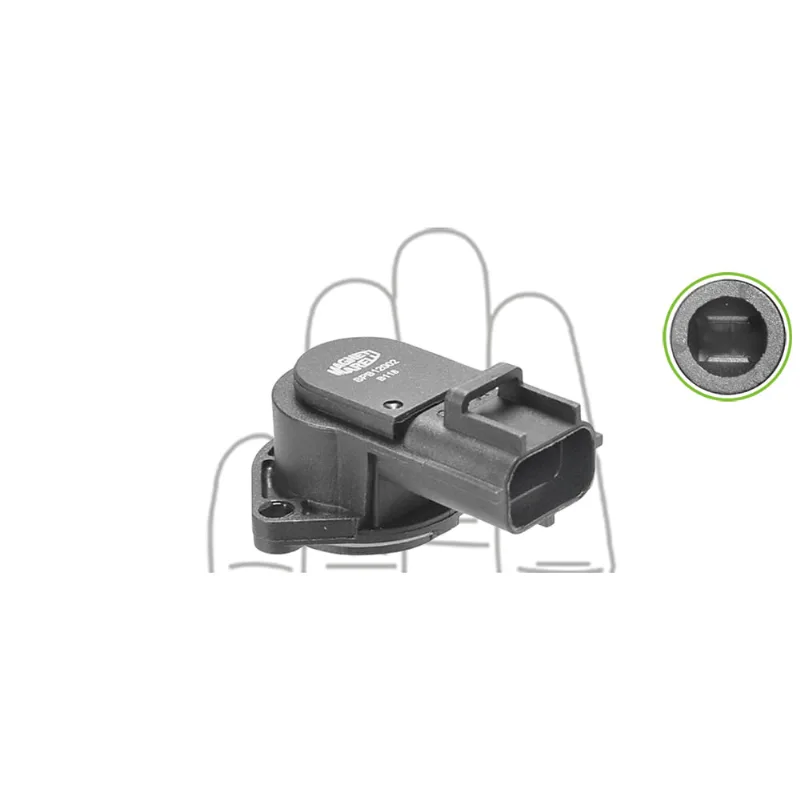 Sensor Posição Borboleta Fiesta 1.6 00/03 Ecosport 1.6 03/12 Ranger 2.3 01/ Magneti Marelli
