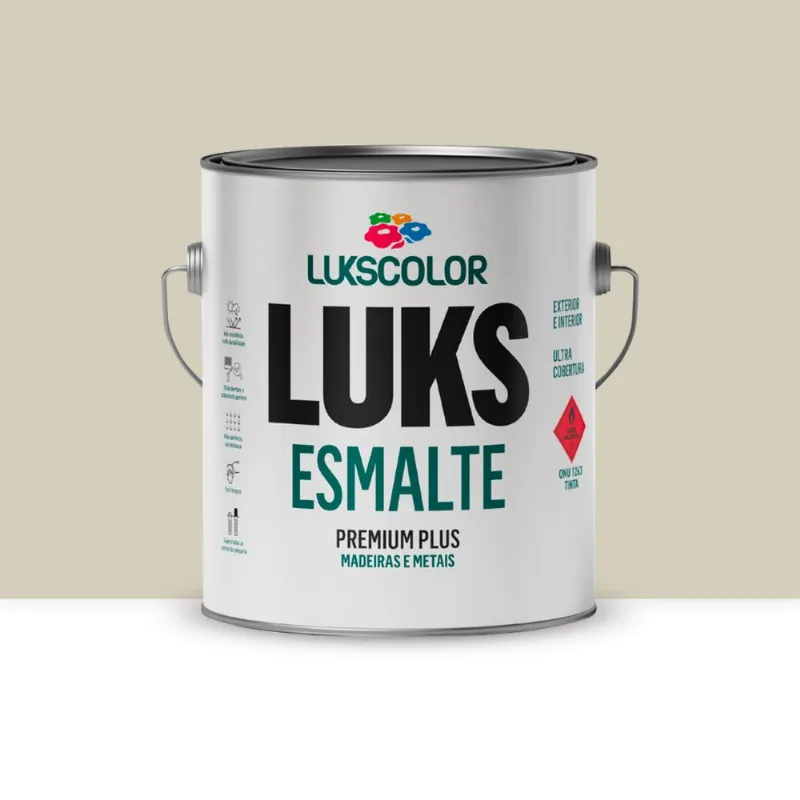Esmalte Sintetico Brilhante Gelo 900ml Lukscolor