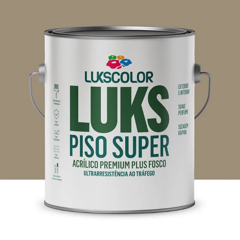 Tinta Piso Lukspiso Concreto 3.6l Lukscolor