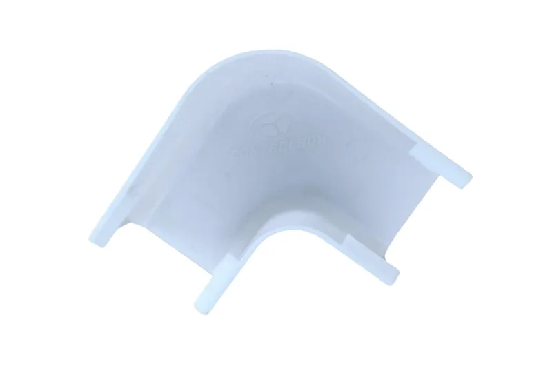Curva Plana Canaleta Controlbox Ar Cond Cb30c Branco