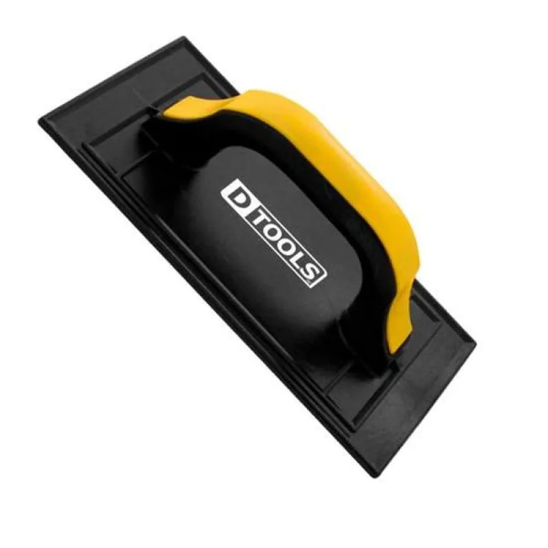 Desempenadeira Profissional 14x27cm Sem Espuma - Ideal para Nivelamento de Superfícies - Dtools - Ferramentas