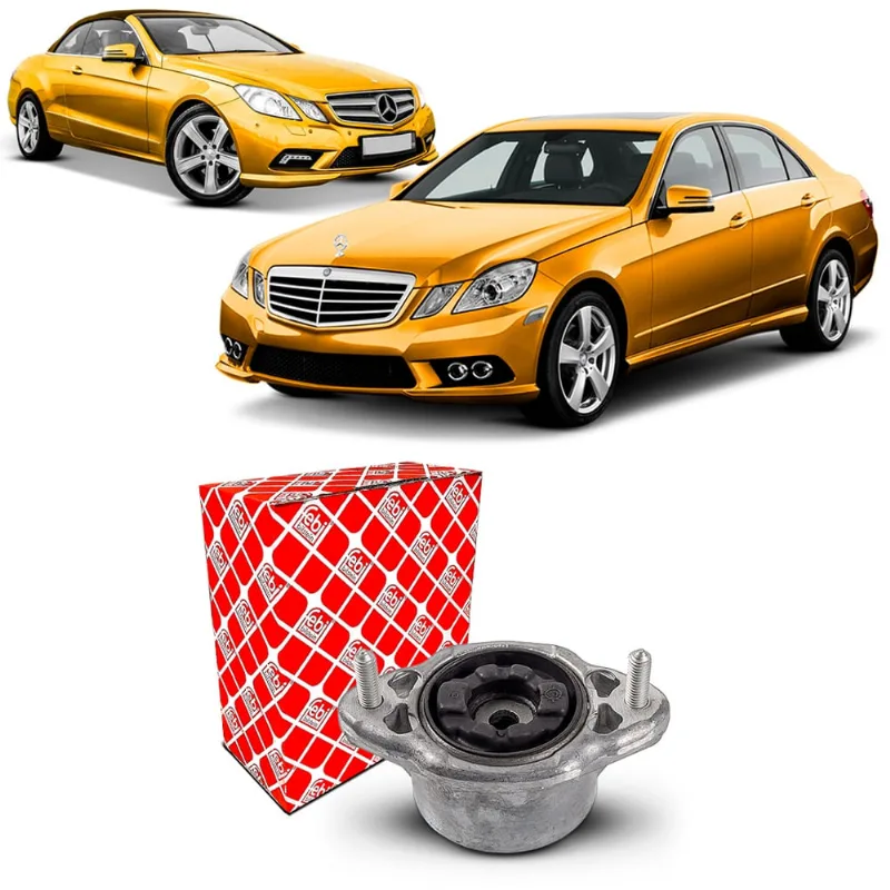 Coxim Batente Suporte Original Febi Bilstein Amortecedor Traseiro Mercedes Benz E350 W212 C207 A207 2010 2011 2012