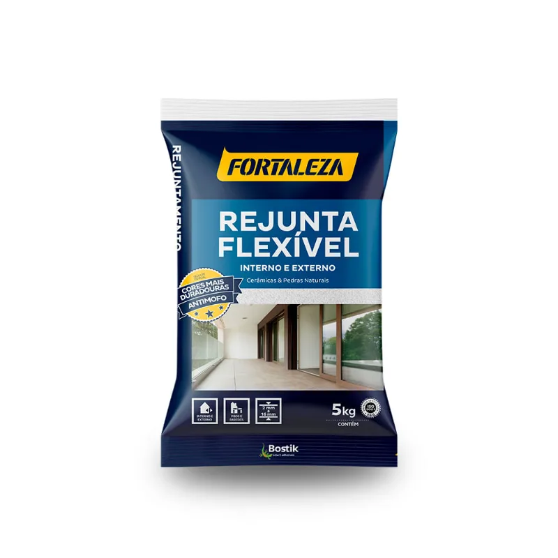 Rejunte Flexível 5kg Chocolate Fortaleza