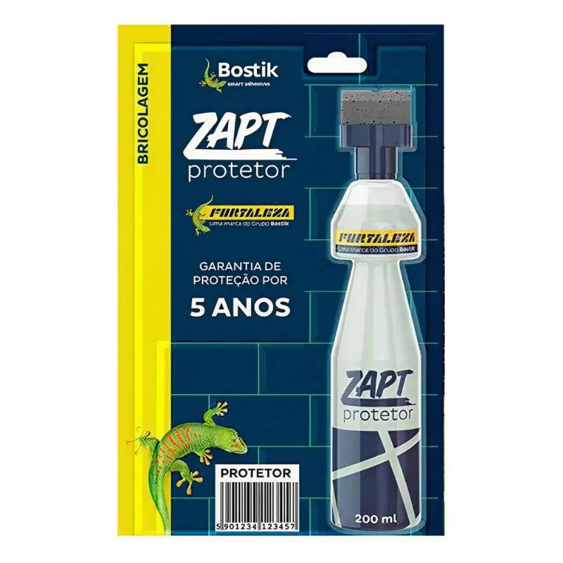 Renovador de Rejunte Zapt 200ml Fortaleza Renovador de Rejunte Zapt Protetor 200ml Fortaleza