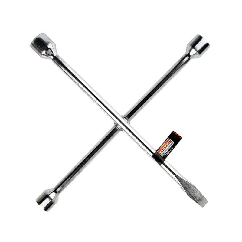 Chave Roda Cruz 3 Bocas Com Espátula Starfer