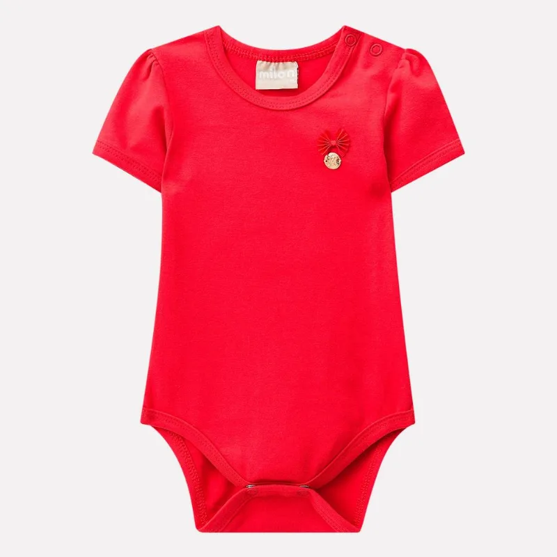 Body Bebê Feminino Milon Cotton 11050.40051.M