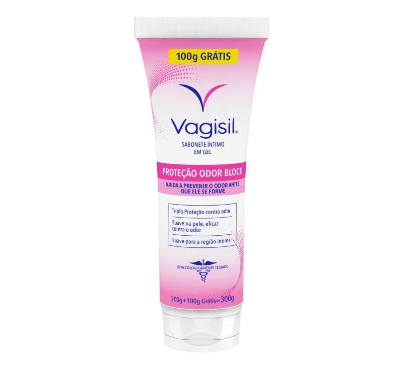 Sabonete Íntimo Liquido Vagisil Hipoalergênico - VAGISIL - Higiene E Beleza