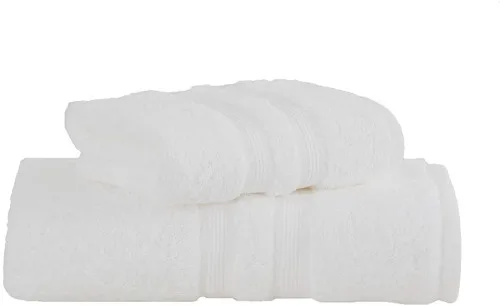 Jg.toalhas Buddemeyer 2pcs Alg.egipcio 1011 Branco - BUDDEMEYER - Higiene E Beleza