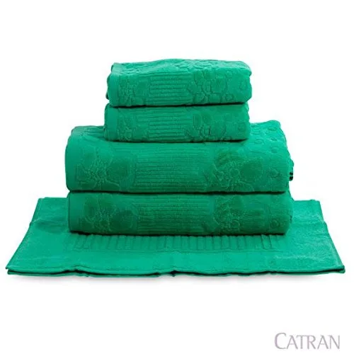 Jg.toalhas Buddemeyer 5pcs Lillipop Cor 1297 - BUDDEMEYER - Higiene E Beleza