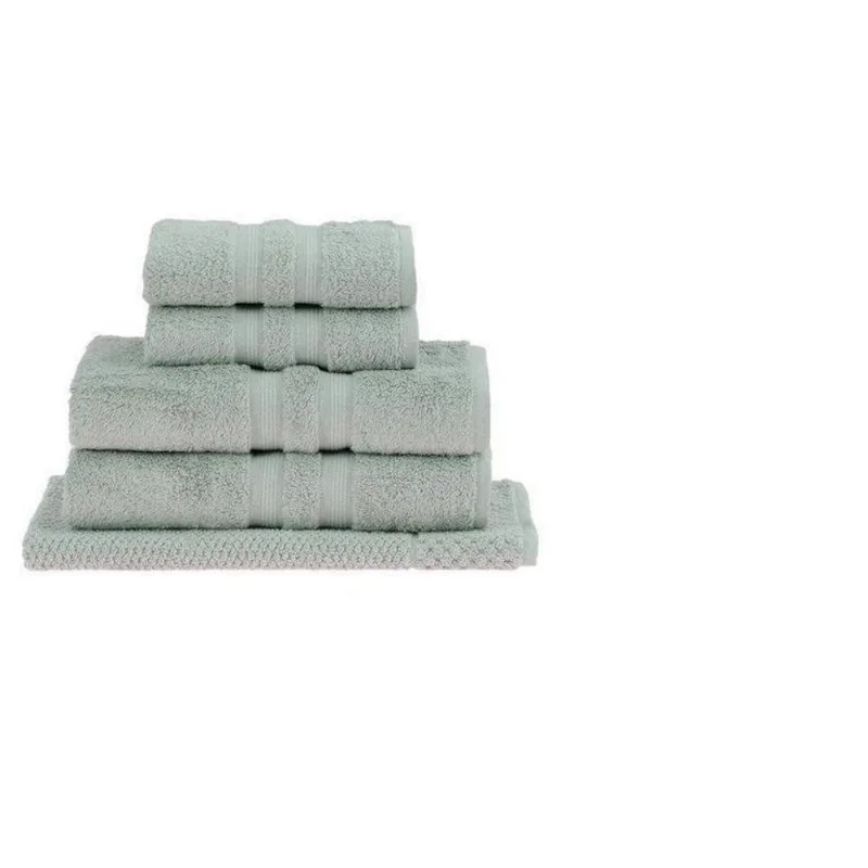 Jogo Banho 5pcs Algodao Egipcio 0,90 X 1,60 1112 - VERDE/UNICO