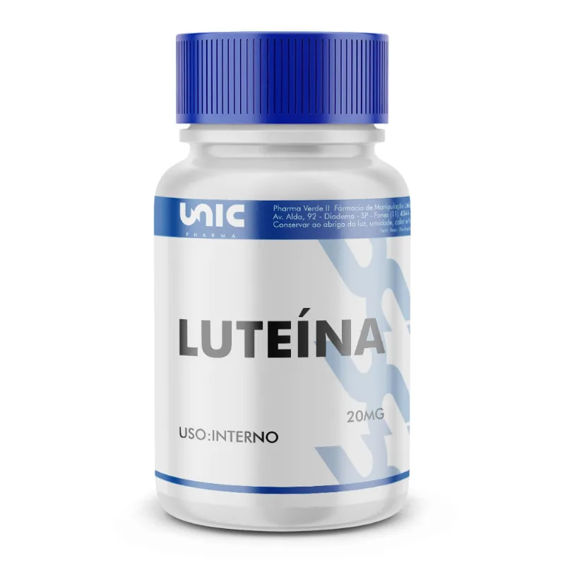 Luteina 20mg 60 Cápsulas 60 Cápsulas 60 Cápsulas