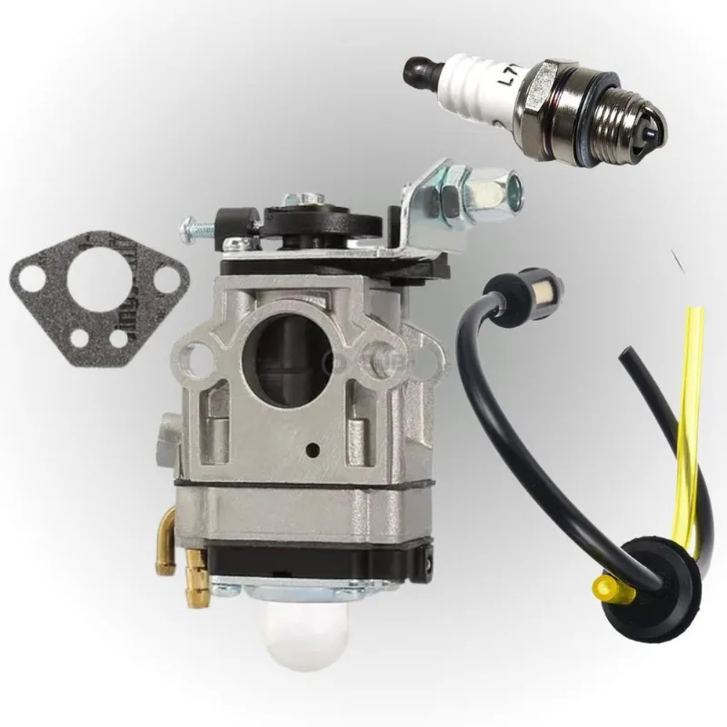 Carburador Vela Mang. Roçadeira Compativel Azen 43 52cc