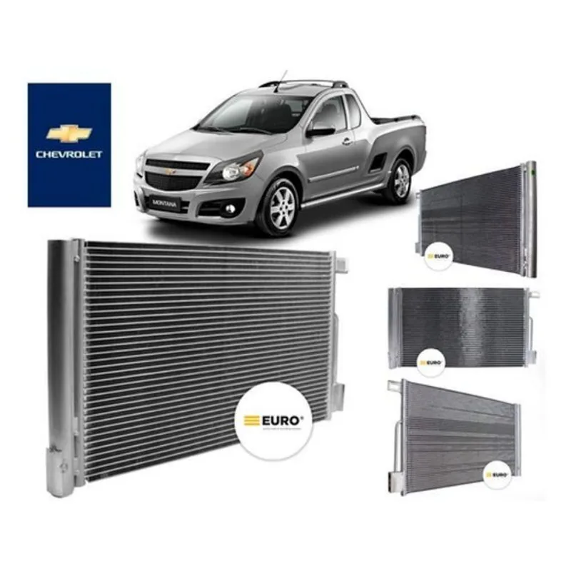 Condensador Ar Chevrolet Montana 2011 A 2015 Fluxo Paralelo