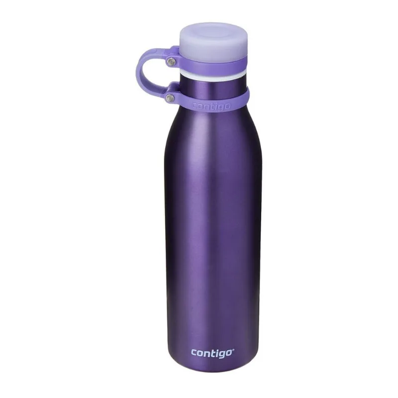 Garrafa Squeeze Matterhorn 591ml Aço Inox Grapevine Contigo