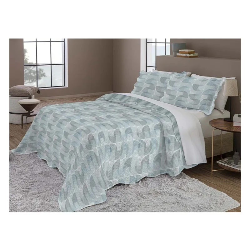 Kit Colcha Solteiro Camesa Evolution Poliéster Estampada Sortida - Camesa - Cama, Mesa E Banho