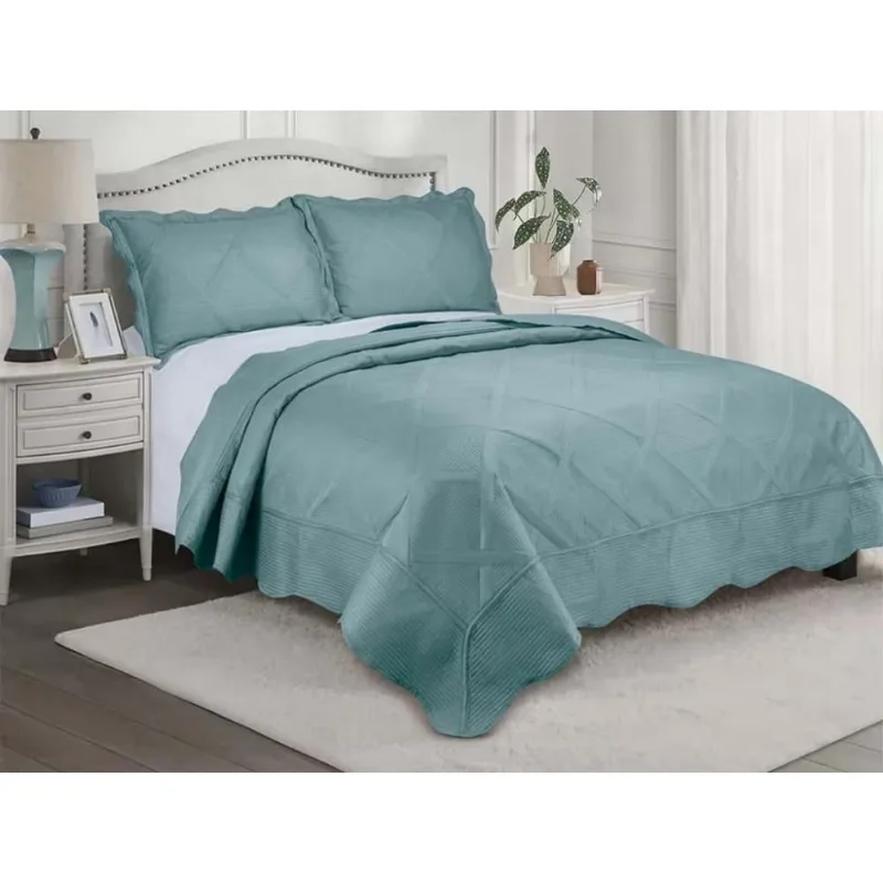 Colcha De Cama Egeu King Camesa 260x280 - Piscina